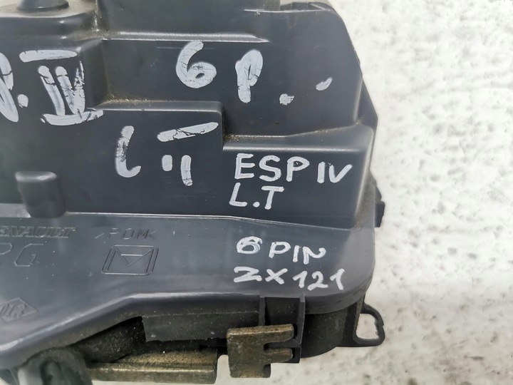 фото №3, Замок двері лівий зад renault espace iv 6 pin