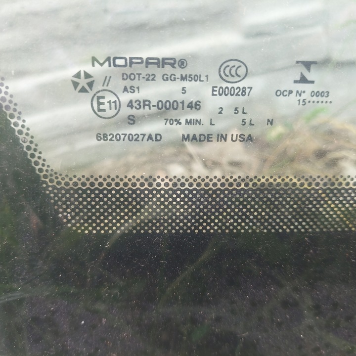 фото №5, Jeep grand cherokee wk2 11-21r стекло перед overland 15r mopar