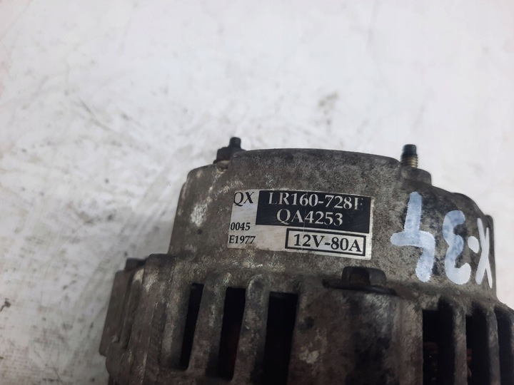 фото №7, Генератор nissan navara d22 2.5 d td25 lr160728e