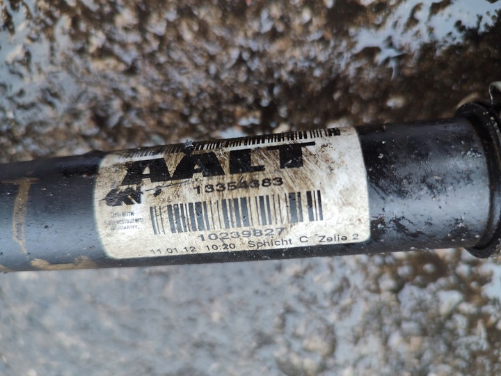 фото №7, Піввісь права opel astra iv 1.7 cdti 13354383