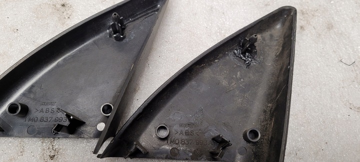 фото №2, Левая защита, маскировочная накладка, заглушка зеркало seat оригинальный номер 1m0837993a leon i toledo