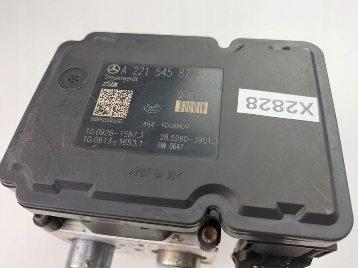 фото №7, Насос блок керування abs mercedes s w221 a2215458732 a2214312512 10.0926-1587.3