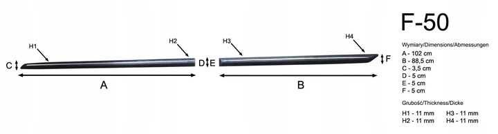 фото №9, Ssangyong musso pickup 2020- планки бічні двері