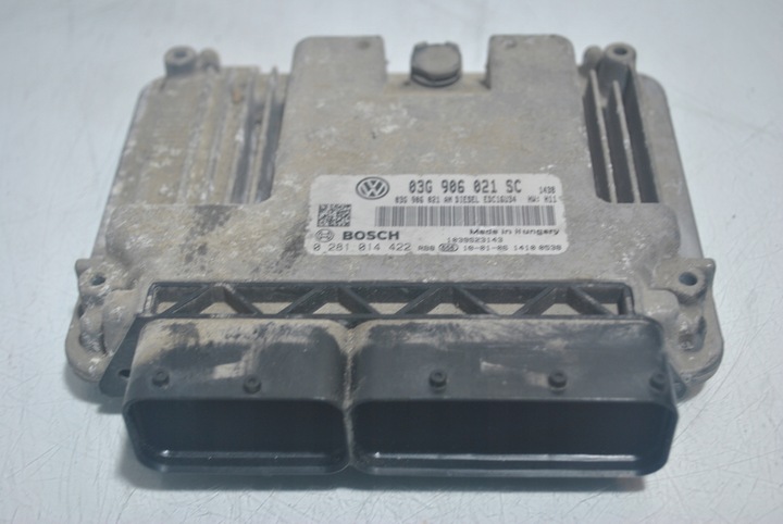 фото №1, Компьютер блок управления двигателя seat leon ii рестайлинг 03g9060215c 028101w422