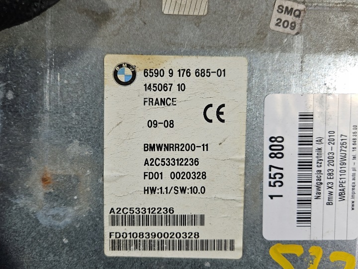 фото №8, Магнітола зчитувач bmw x3 e83 9176685 06-10
