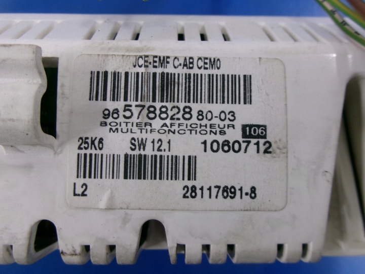 фото №4, Citroen c4 1.6 дисплей радио i компьютера 9657882880