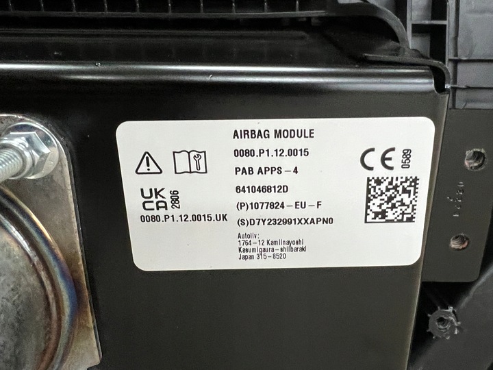 фото №9, Tesla модель y 20- панель консоль подушки подушка безопасности демонтаж европа