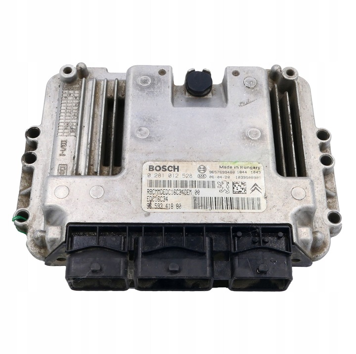 фото №1, Блок керування / модуль ecu peugeot 206 9659341880 0281012528 програмування