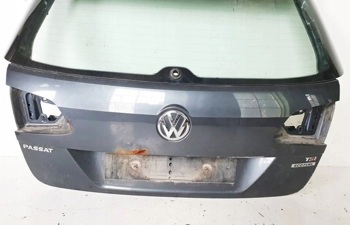 фото №13, Vw passat b7 11r lk7x кришка зад з скло універсал