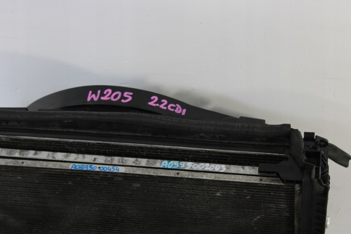 фото №5, Pas переднее перед усилитель радиатор mercedes c-klasa w205 amg 2,2 cdi