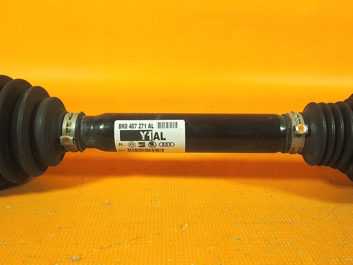 фото №9, Audi a5 8t рестайлинг 24km полуось перед передняя lh pr 8k0407271al