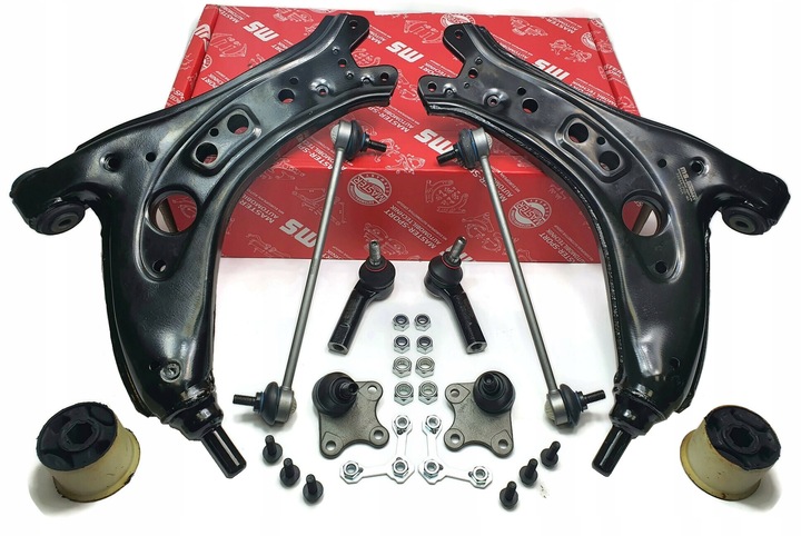 фото №1, Набор рычагов fabia i ii roomster vw polo +втулки