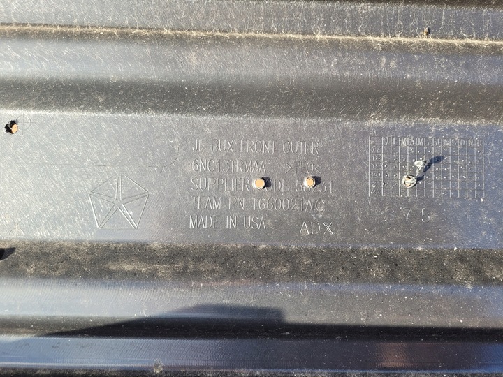 фото №9, Jeep wrangler iv jl 17r- бампер переднє