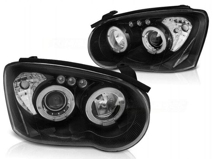 фото №1, Лампи subaru impreza ii gd 03-05r кільця чорний led