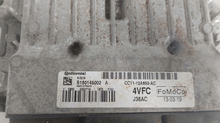 фото №9, Блок управления двигателя компьютер ford transit mk7 2.2 tdci cc11-12a650-ac sid208