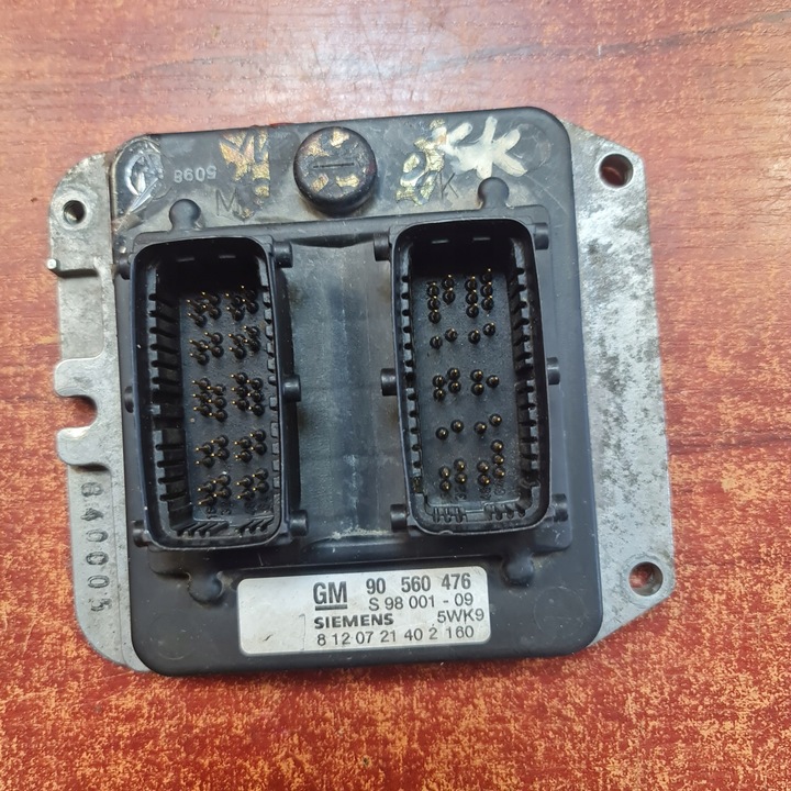 фото №1, Блок управления двигателя opel zafira a 1.8 16v