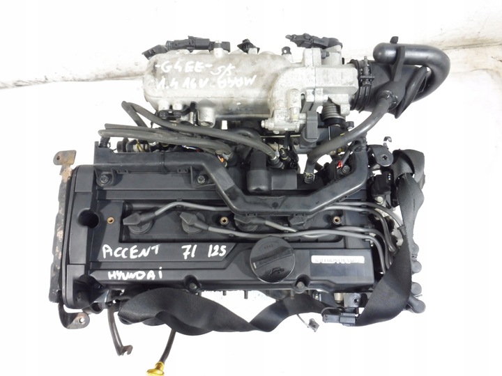 фото №10, Двигун стійка g4ee hyundai getz accent iii kia rio ii 1.4 16v 97 km