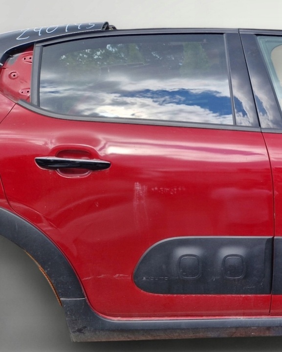 фото №1, Citroen c3 iii 2016-2024 airbump планка дверь правые зад задние правые крыша