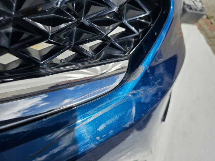 фото №9, Бампер kia niro рестайлинг 19- перед передний 86511-g5500 86350-g5500 решётка