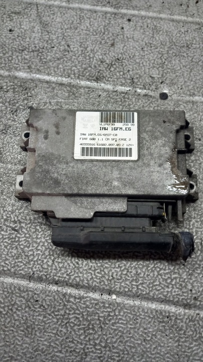 фото №1, Компьютер двигателя fiat seocento 99r 1.1b