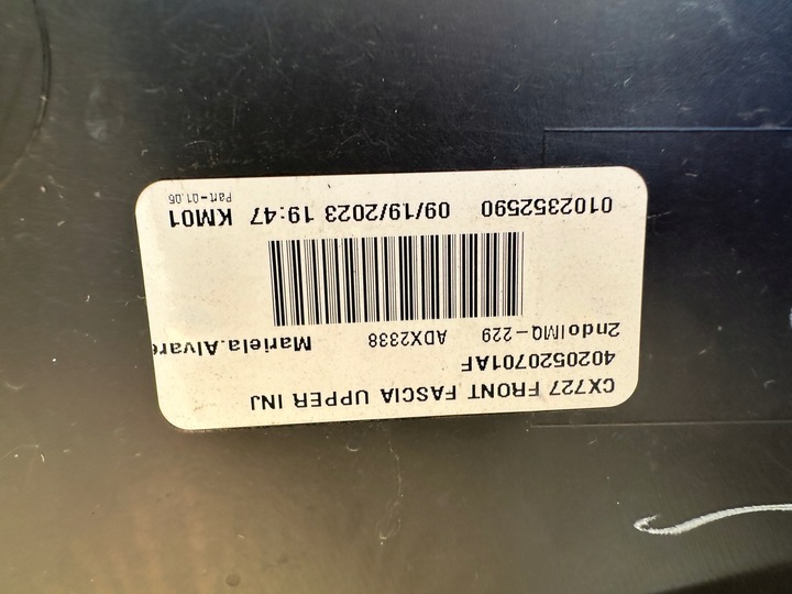 фото №15, Ford mustang mach-e бампер переднее оригинальный