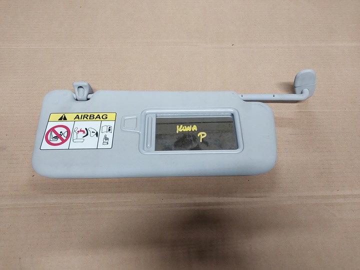 фото №1, Солнцезащитный козырёк козырёк противосолнечный правые пассажира hyundai kona i