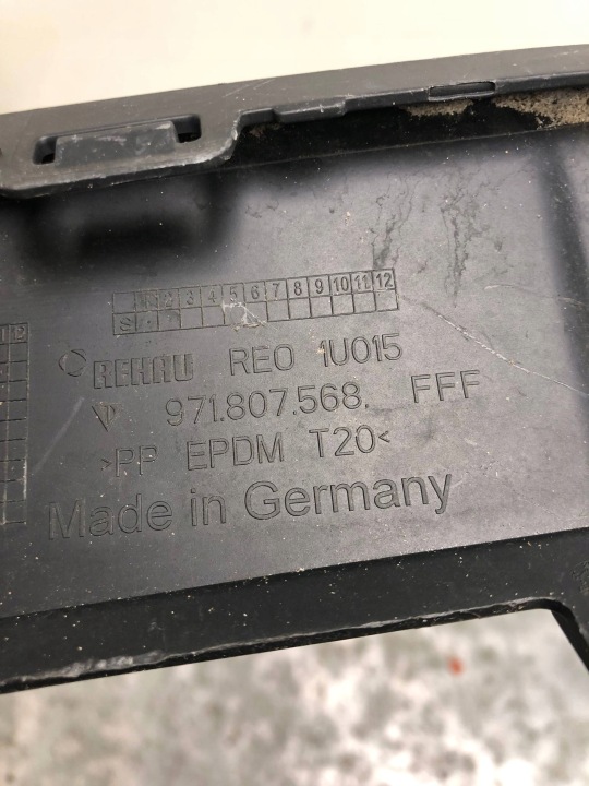 фото №7, Диффузор накладка бампера зад porsche panamera 971 971807568
