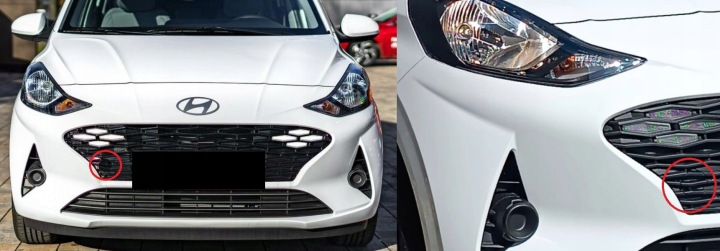 фото №13, Hyundai i10 iii рестайлінг 2023- заглушка фаркоп перед k7600 оригінал