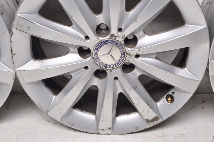 фото №13, Mercedes w176 w246 диски алюмінієві r16" 6.5j 5x112 et49 a2464010500