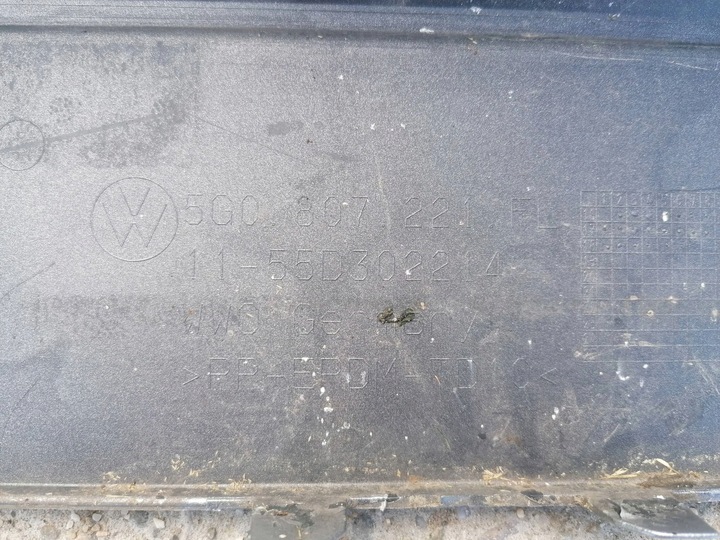 фото №12, Бампер перед vw golf vii рестайлінг 17-22 5g0807221fl