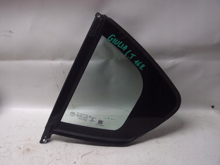 фото №1, Стекло дверь левый зад alfa romeo giulia 2016r