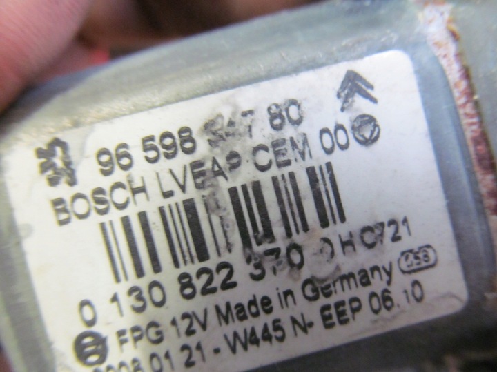 фото №8, Peugeot 308 07-13 підйомник скло праві задній c402