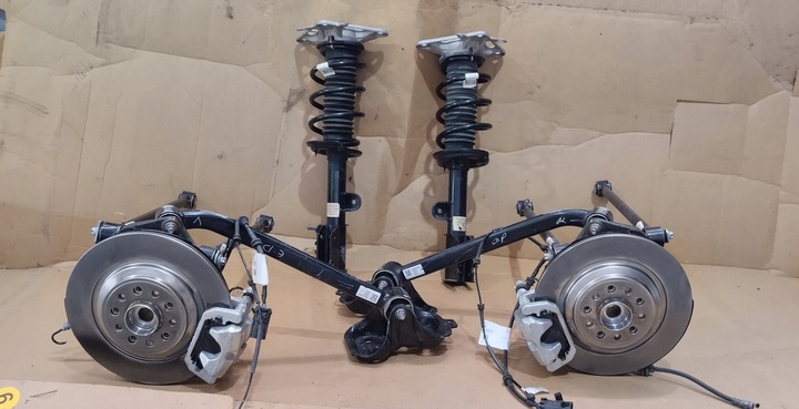 фото №1, Поворотна опора підвішування зад лівий ліві jeep compass ii 4x4 22r 2.0d амортизатор mcpherson