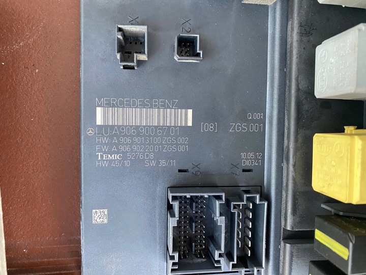 фото №3, Sprinter 906 2,2 cdi набір комп'ютер a6519000601