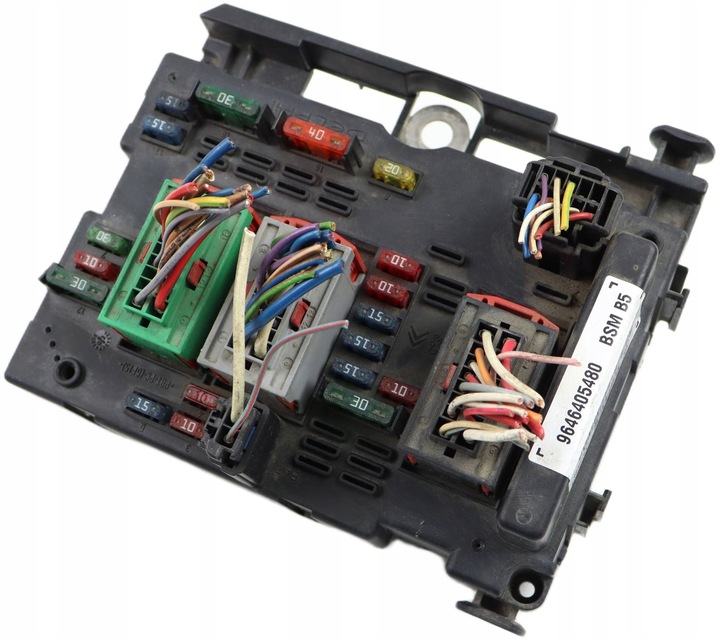 фото №1, Citroen peugeot модуль коробка предохранителей bsm b5 9646405480