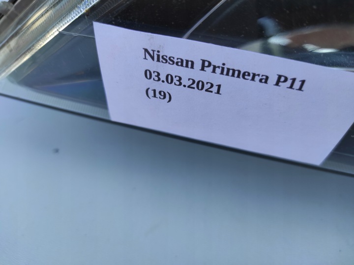 фото №10, Лампа ліва перед nissan primera p11 рестайлінг 260609f600