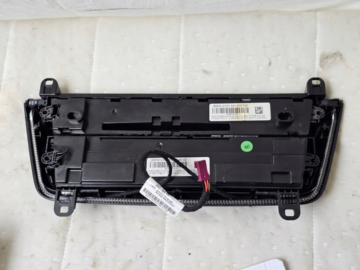 фото №9, Переключатель панель воздуховод кондиционера радио климат bmw f20 f21 9363546 led