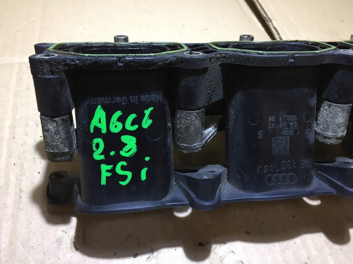 фото №6, A6 c6 2.8 fsi колектор всмоктуючий планка 06e133109j