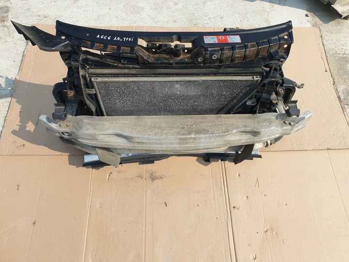 фото №1, Pas переднее радиатор kpl a6 c6 2.0 tfsi