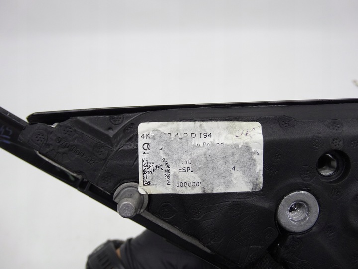 фото №10, Audi q8 e-tron зеркало правые камера 2+1+2 pin европа 4ke857410d оригинальные