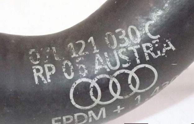 фото №4, Шланг охлаждение генератора 07l121030c audi rs6 c6