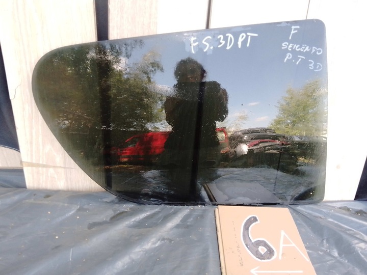 фото №1, Fiat seicento скло кузовна права задня праві зад тонована