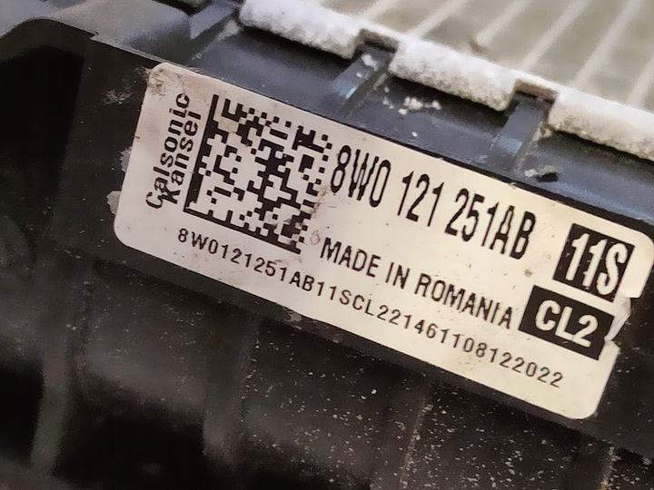 фото №7, Радіаторів води audi a4 b9 a5 f5 3.0 tdi 8w0121251ab