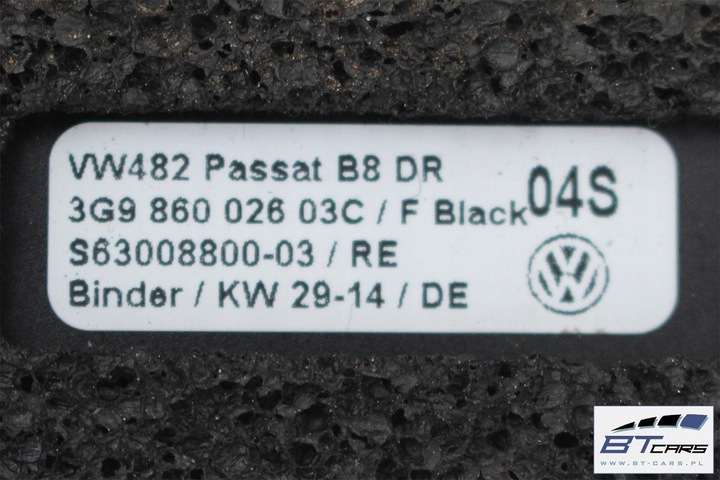 фото №7, Vw passat b8 універсал рейлінги дахові 3g9860025 3g9860026 3g9 860 025 3g9 860