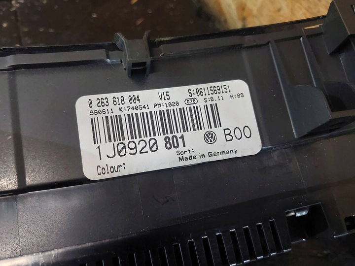 фото №8, Спідометр  / спідометр volkswagen golf iv 1.4 1j0920801 0263618004