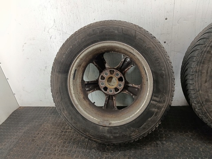 фото №10, Диски алюминий комплект 16 з шинами mitsubishi outlander i 215/60r16 99v