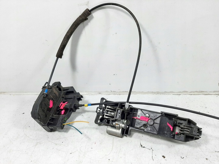 фото №10, Nissan note e11 1.5dci 07r замок дверь ручка правые зад 6pin