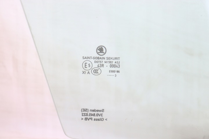 фото №6, Skoda стекло боковая левые перед 43r-00043 j-7728