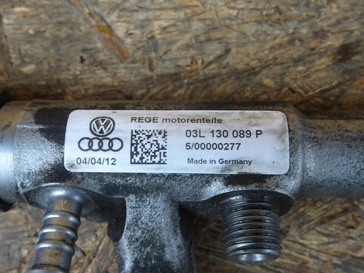 фото №9, A3 8p golf vi 2.0 tdi cff планка вприскувальний датчики 03l130089p 057130764h