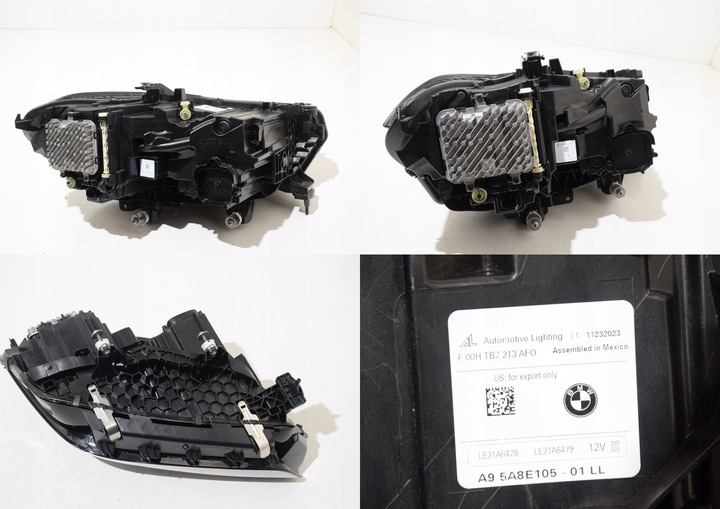 фото №12, Bmw x5 g05 lci перед бампер капот лампи крила pas радіатор дизель 416